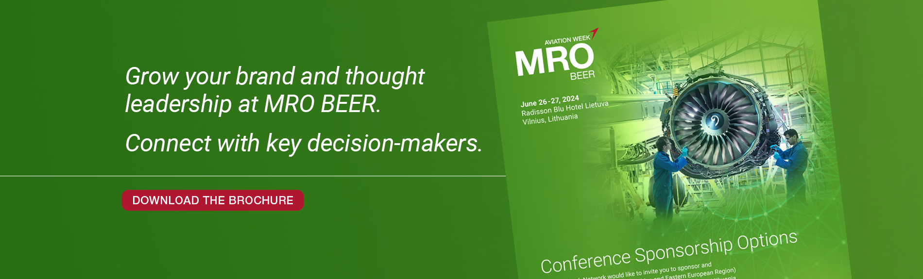 Download the MRO BEER sponsorship brochure